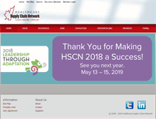 Tablet Screenshot of hscn.org